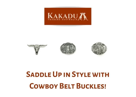 Saddle Up in Style with Cowboy Belt Buckles!