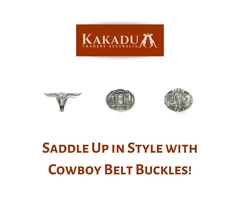 Saddle Up in Style with Cowboy Belt Buckles!