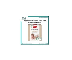 Buy Huggies Ultimate Nappies Jumbo Size 3 Crawler Unisex 6-11kg | Australia