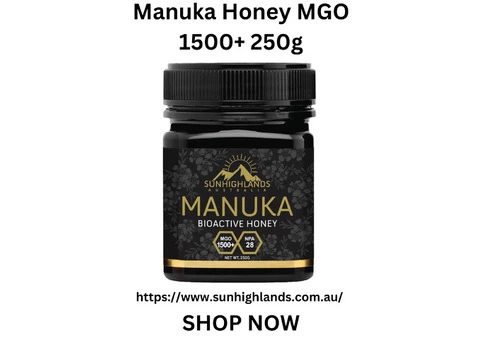For Sale: Manuka Honey MGO 1500+ 250g - Pure Wellness Elixir!