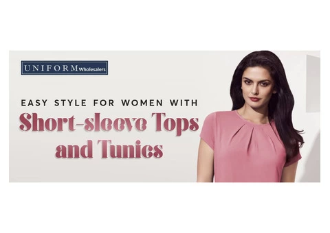 EASY STYLE FOR WOMEN WITH SHORT-SLEEVE TOPS AND TUNICS