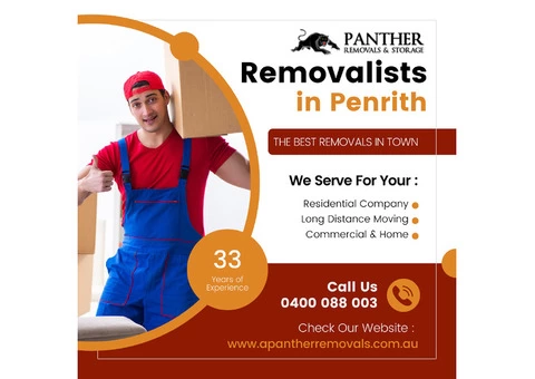Moving Interstate? Need Reliable Removalists in Penrith?