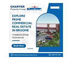Explore Prime Commercial Real Estate in Broome | Frederick Street Commercial