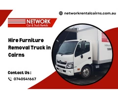 Hire Furniture Removal Truck in Cairns | Call us: 0740541667