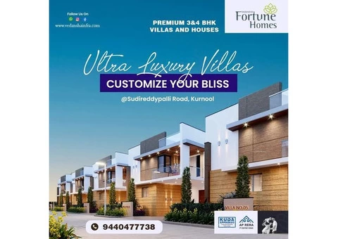 Vedansha Fortune Homes Exclusive Residences Kurnool