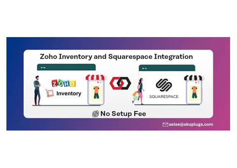 Save time and effort while maximizing sales opportunities by using Zoho Squarespace Integration