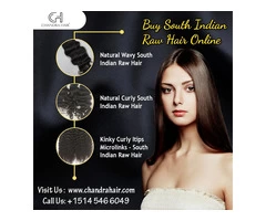 BUY SOUTH INDIAN RAW HAIR ONLINE | CHANDRAHAIR.COM
