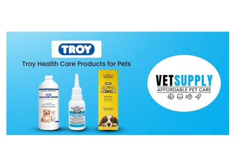 Troy Pet Care Products - Trusted Veterinary Solutions | VetSupply