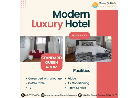 Escape to Serenity at Forster's Finest Motel - Forster & Lake Wallis Motel - 1/4