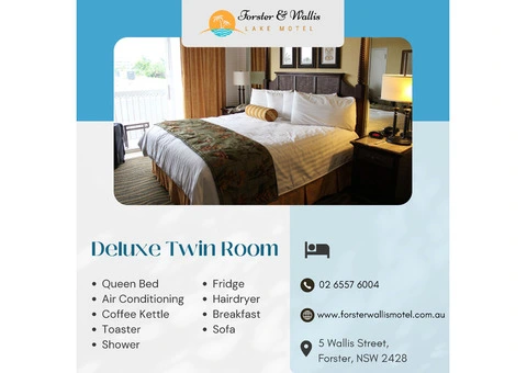 Escape to Serenity at Forster's Finest Motel - Forster & Lake Wallis Motel - 3/4