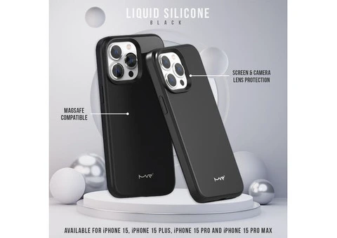 iPhone 15 Plus Liquid Silicon Case - 1/5