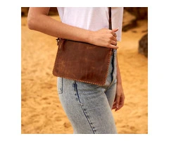 Elevate Your On-the-Go Style with Our Leather Crossbody Bags!