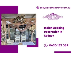 Indian Wedding Decoration in Sydney | Call us: 0430 133 089