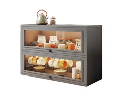 NEW Kitchen Acrylic Cup Storage Cabinet, Table Top Cup Storage Box, Tea Cup Rack