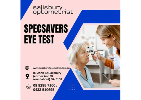 Book your Specsavers Eye Test in Salisbury