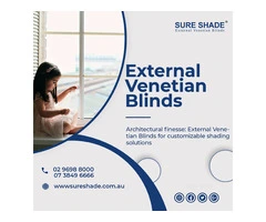 Enhance Your Space with External Venetian Blinds