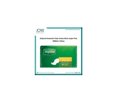 Depend Anatomic Pads Unisex 69cm Super Plus 3000ml Yellow | Australia