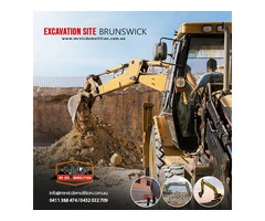 Excavation site in Brunswick: Avail of the services of the best professionals