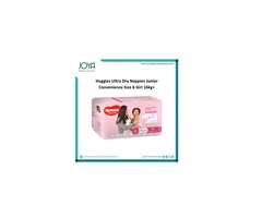 Huggies Ultra Dry Nappies Junior Convenience Size 6 Girl 16kg+ | Australia
