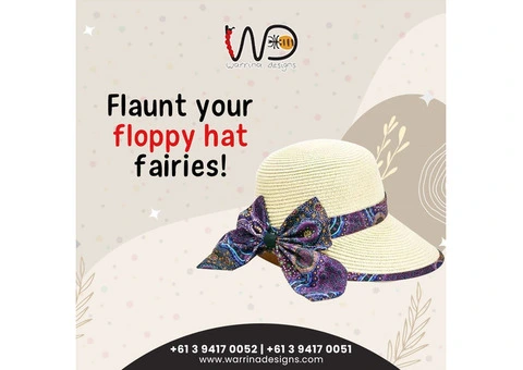 Stay Stylish and Protected with Warrina's Aboriginal Designer Hats Online