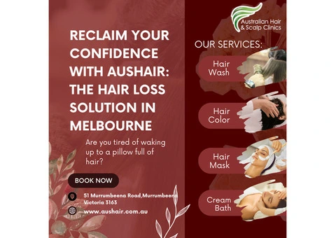 Reclaim Your Confidence with Aushair: The Hair Loss Solution in Melbourne