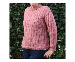 Knitting design for ladies sweater