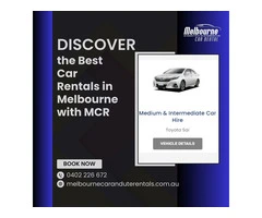 Discover the Best Car Rentals in Melbourne with MCR