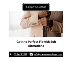 Get the Perfect Fit with Suit Alterations