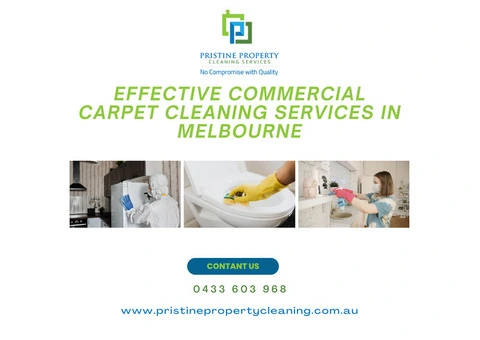 Effective Commercial Carpet Cleaning Services in Melbourne