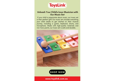 Unleash Your Child's Inner Musician with Our Music Set