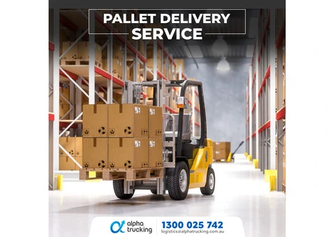 Alpha Trucking - Skilled in Pallet Delivery Handling