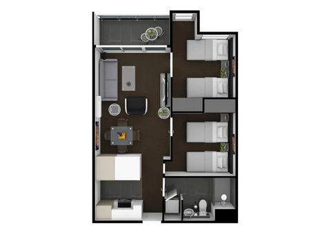 2301 /33 Mackenzie Street Melbourne CBD - 12/21