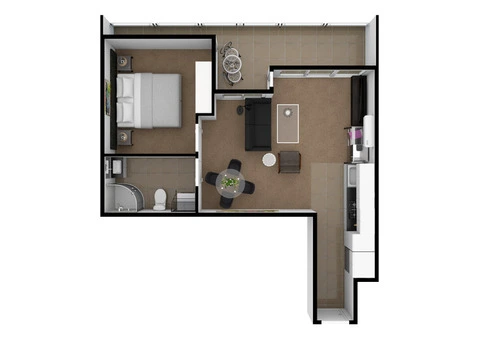 Apartamento 1908   380 Little Lonsdale Street, Melbourne CBD - 10/18