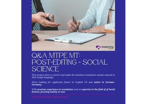 Translation: MTPE Q & A - 3/3