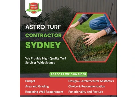 Astro Turf Contractor Sydney: Get a Perfect Lawn, Every Time!