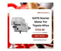 Best SUITS Starter Motor For Toyota in Australia