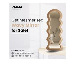 Get Mesmerized: Wavy Mirror for Sale!