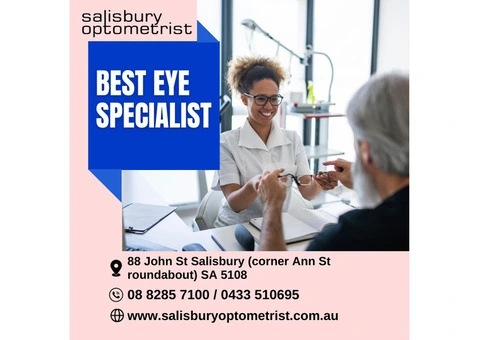 Best Eye Specialist in Salisbury in South Australia