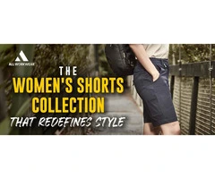 Get the womens short collection which redefines style