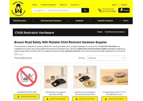 High-Quality Car Seat Latch Anchor Kit. What Makes Us the Best Choice is: