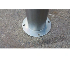 Guarding Spaces with Style: Surface Mounted Stainless Steel Bollard 140mm