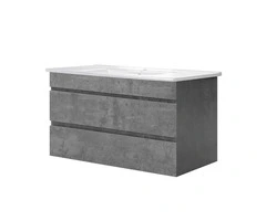 Cefito 900mm Bathroom Vanity Cabinet Basin Unit Sink Storage Wall Mounted Cement