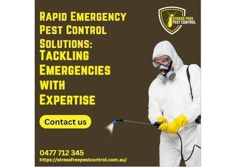 Rapid Emergency Pest Control Solutions: Tackling Emergencies with Expertise