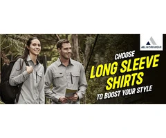 Boost your style by choosing long sleeve shirts