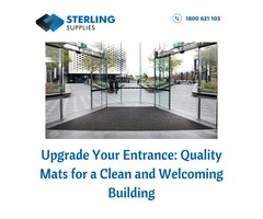 Upgrade Your Entrance: Quality Mats for a Clean and Welcoming Building