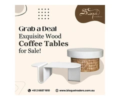 Grab a Deal: Exquisite Wood Coffee Tables for Sale!