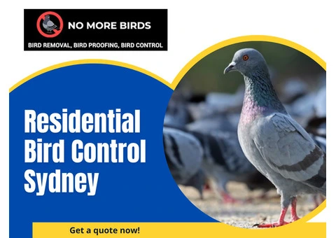 Residential Bird Control Sydney