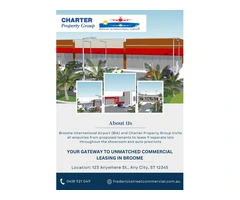 Tailored Excellence: Your Gateway to Unmatched Commercial Leasing in Broome