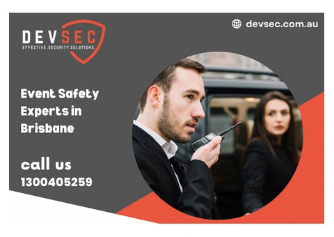 Event Safety Experts in Brisbane | Call us : 1300405259