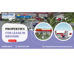 Explore Prime Properties for Lease in Broome, Australia | Frederick Street Commercial
